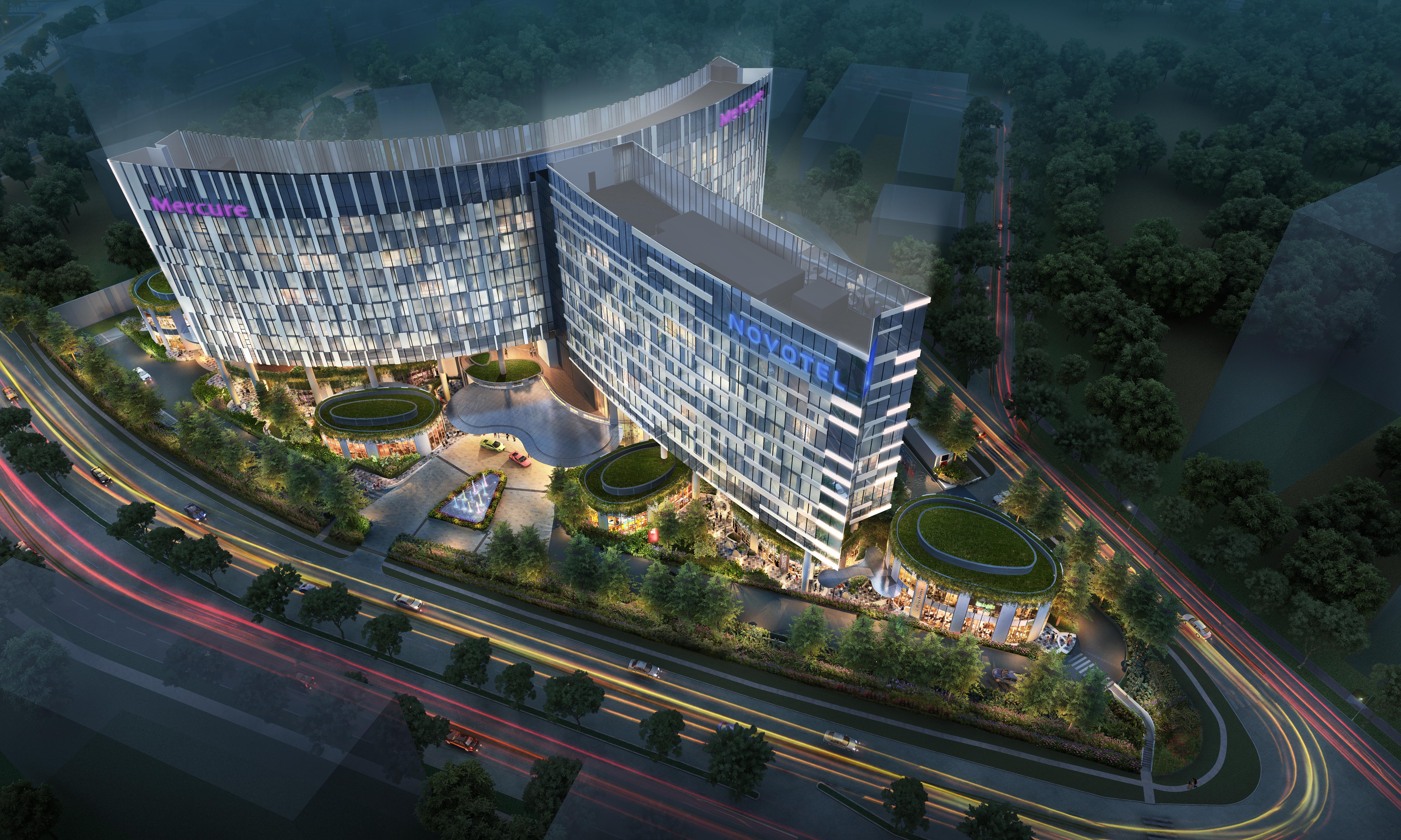 Novotel Singapore On Stevens Buitenkant foto